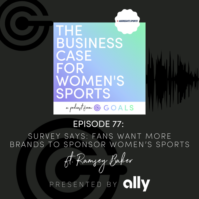 Ep. #77 Survey Says: Fans Want More Brands To Sponsor Women’s Sports, ft. Ramsey Baker