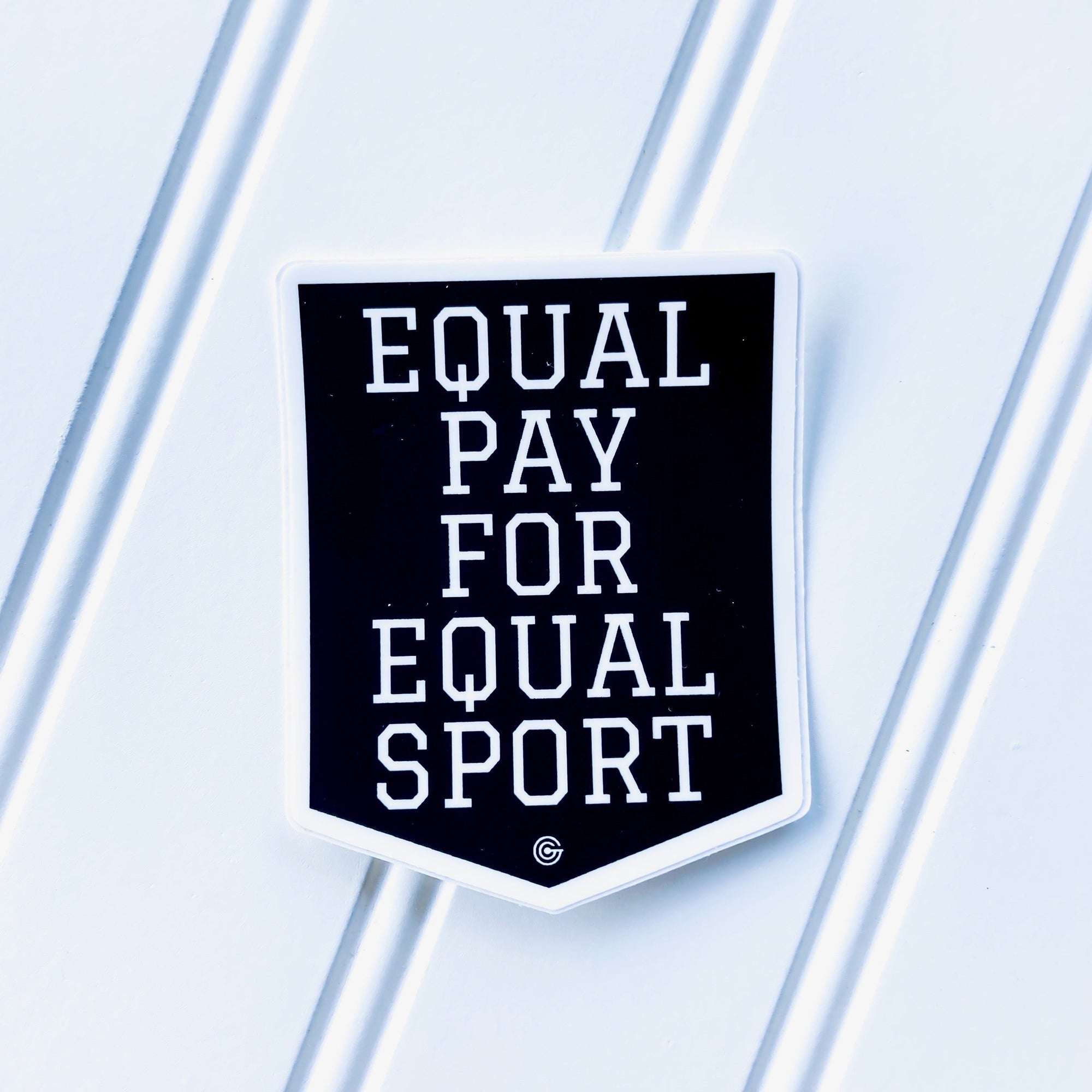 "Equal Pay For Equal Sport" Sticker
