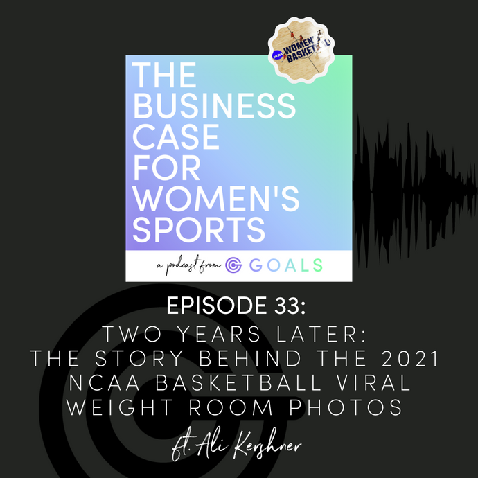 Ep. #33 Two Years Later: The Story Behind the 2021 NCAA Basketball Weight Room Photos, ft. Ali Kershner