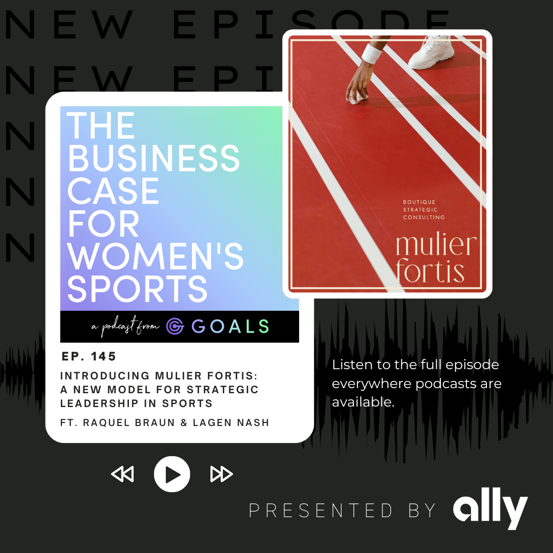 Ep. #145 Introducing Mulier Fortis: A New Model For Strategic Leadership In Sports, ft. Raquel Braun & Lagen Nash