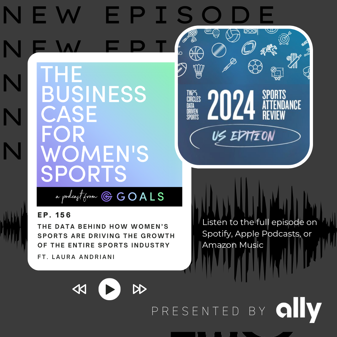 Ep. #156 The Data Behind How Women’s Sports Are Driving The Growth Of The Entire Sports Industry, ft. Laura Andriani