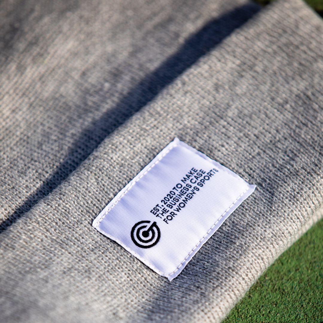 Gray GOALS Beanie