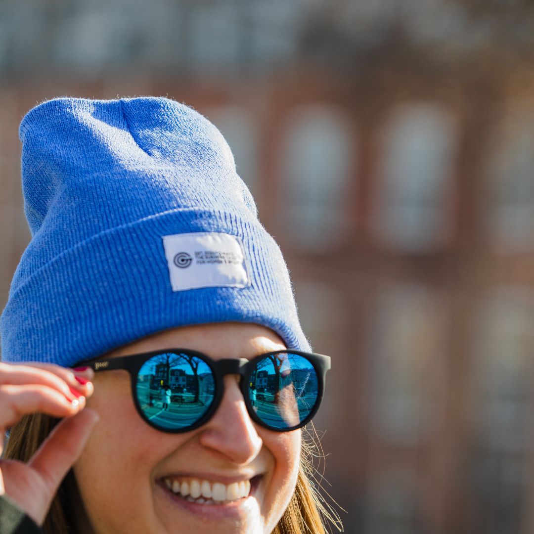 Blue GOALS Beanie