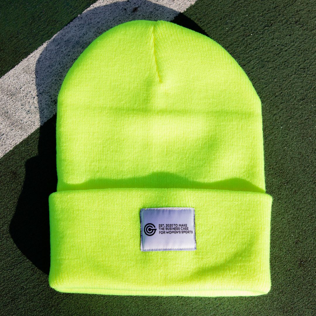 Neon GOALS Beanie