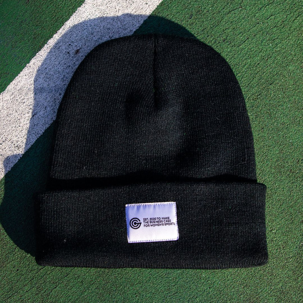 Black GOALS Beanie