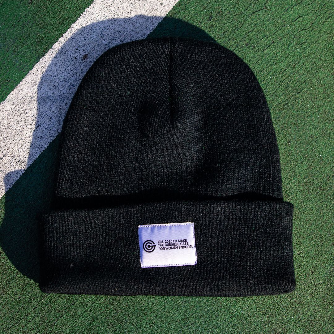 Black GOALS Beanie