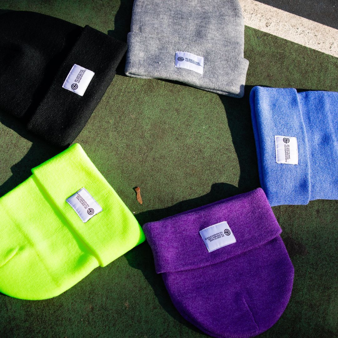 Gray GOALS Beanie