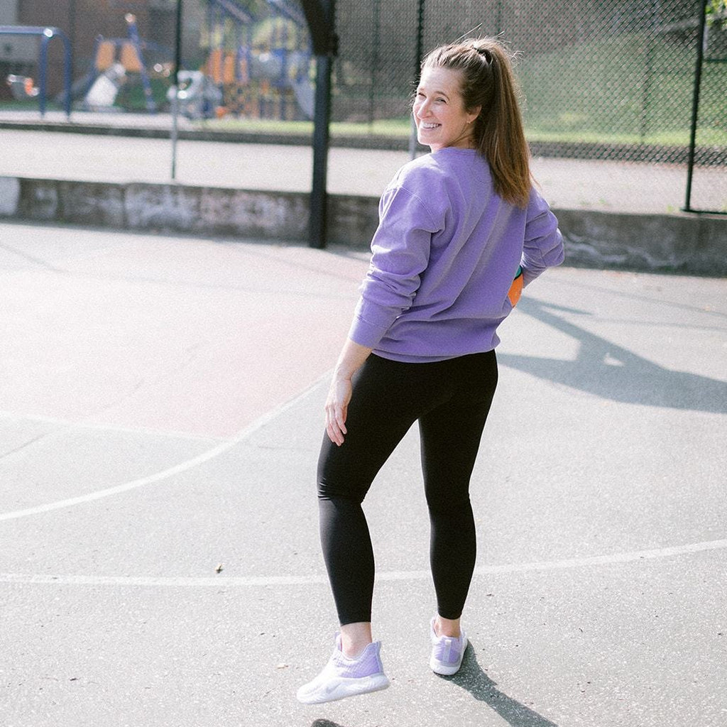 Lavender GOALS Signature Crewneck