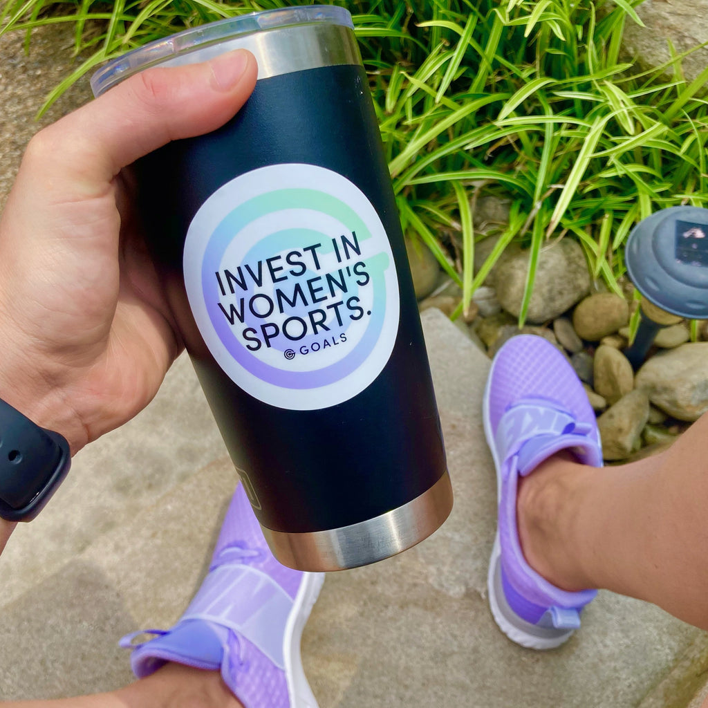 "Invest In Women's Sports" Sticker