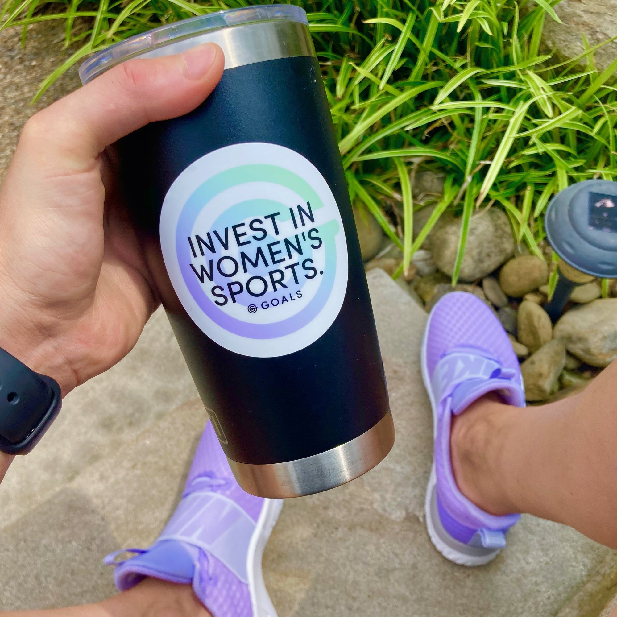 "Invest In Women's Sports" Sticker